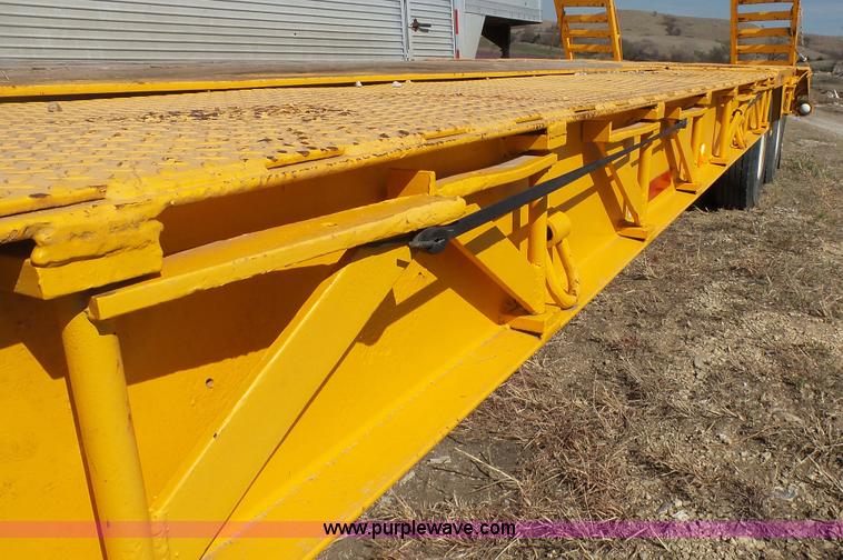 image for item L1333 1982 Luttig equipment trailer