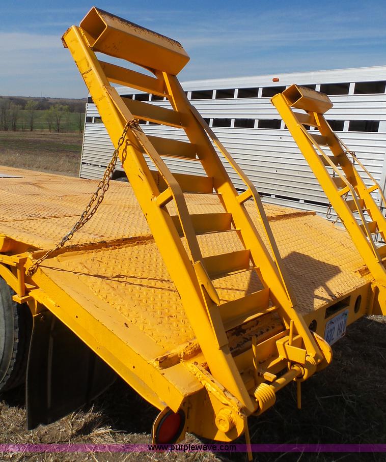 image for item L1333 1982 Luttig equipment trailer