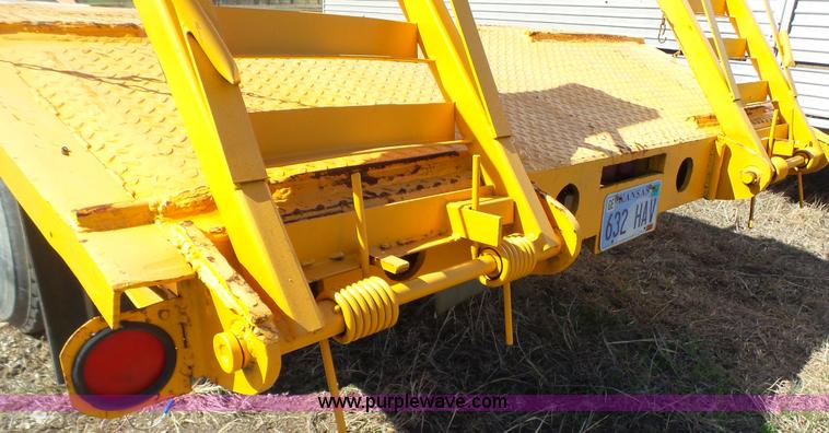 image for item L1333 1982 Luttig equipment trailer