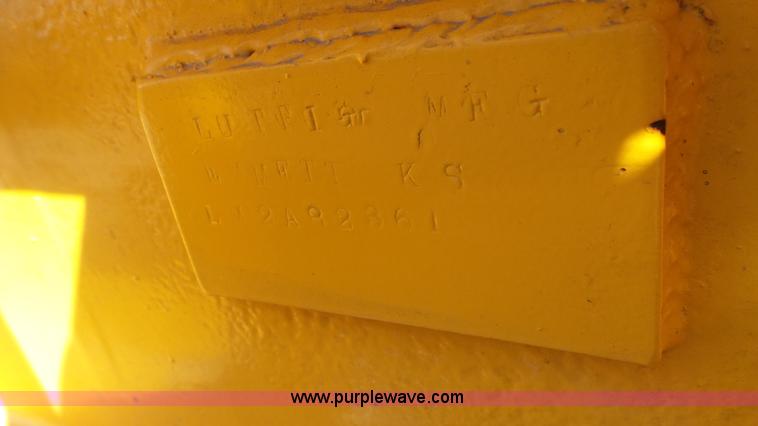 image for item L1333 1982 Luttig equipment trailer