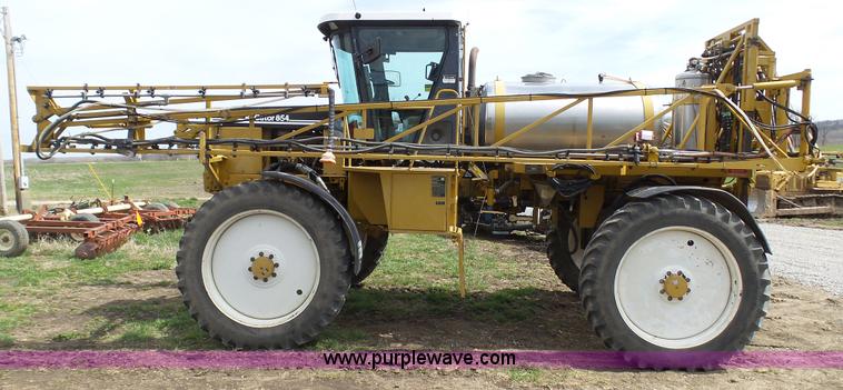 image for item L1337 1999 Ag-Chem RoGator 854 self-propelled sprayer