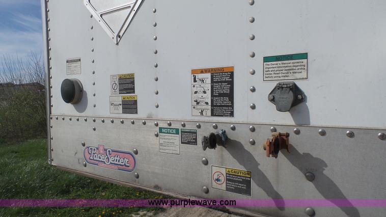 image for item L1338 2004 Wilson double hopper grain trailer