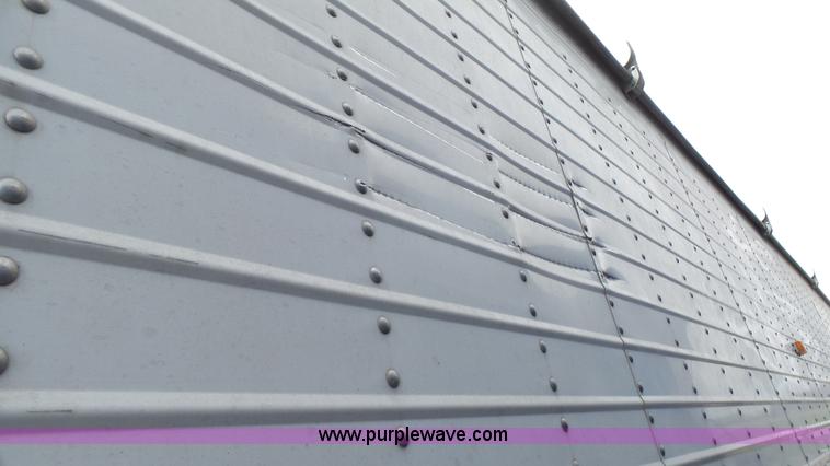 image for item L1342 2007 Wilson double hopper grain trailer