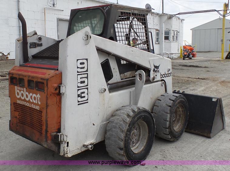 image for item L1345 1996 Bobcat 953 skid steer
