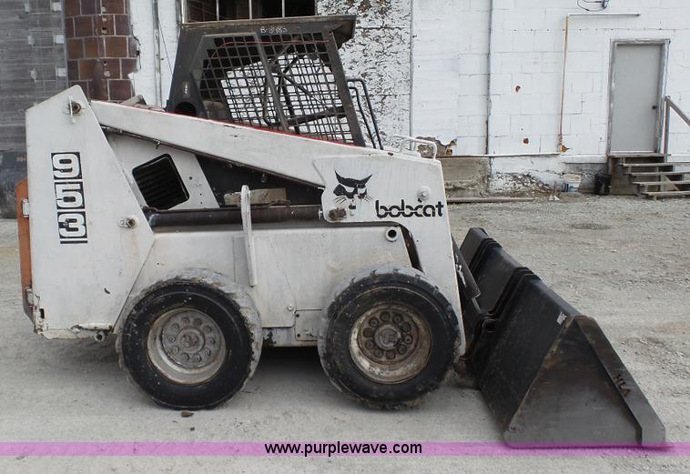 image for item L1345 1996 Bobcat 953 skid steer