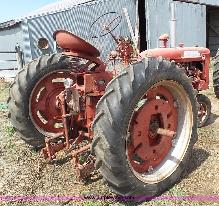 image for item L2238 1953 Mccormick Farmall Super C tractor