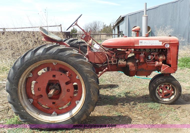 image for item L2238 1953 Mccormick Farmall Super C tractor