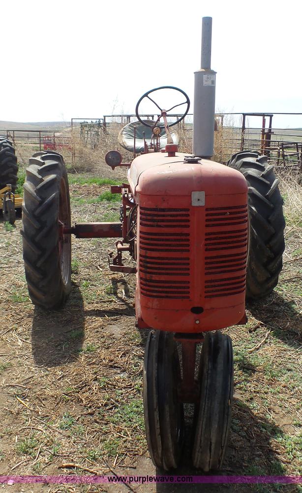 image for item L2238 1953 Mccormick Farmall Super C tractor