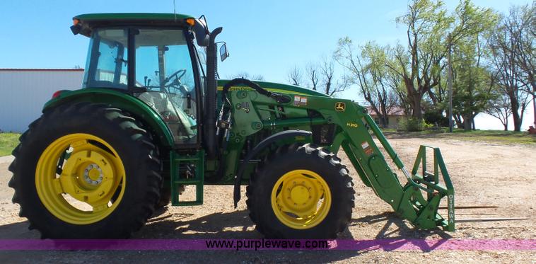 image for item L5787 2013 John Deere 6140D MFWD tractor