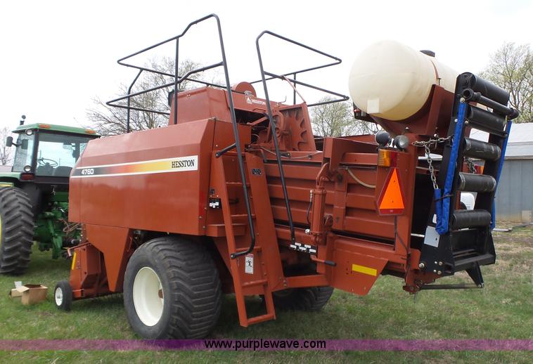 image for item L6290 2002 Hesston 4760 square baler