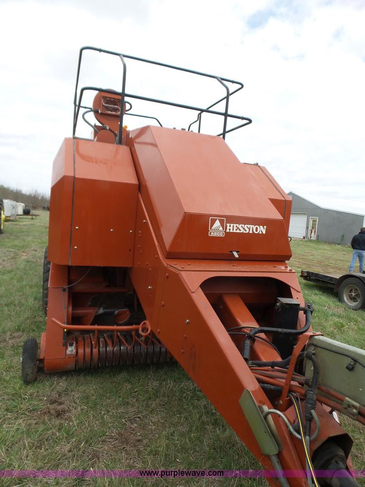 image for item L6290 2002 Hesston 4760 square baler