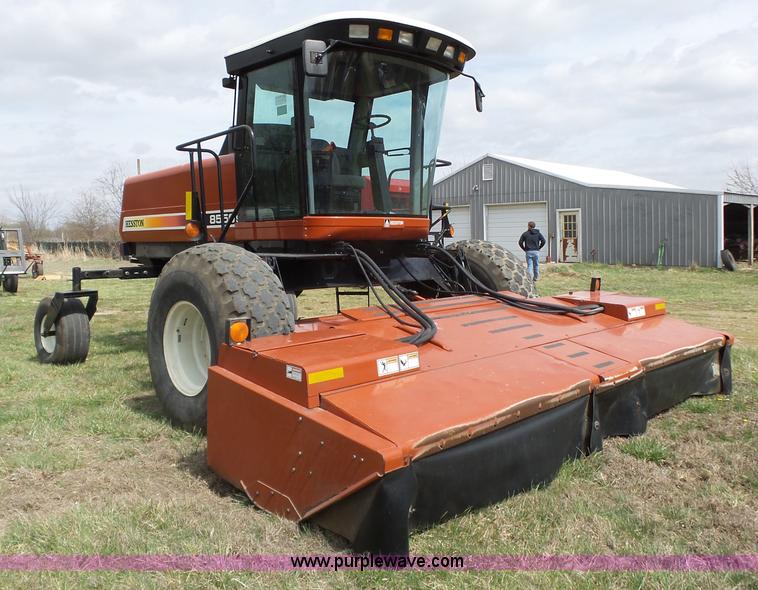 image for item L6292 2003 Hesston 8550S windrower