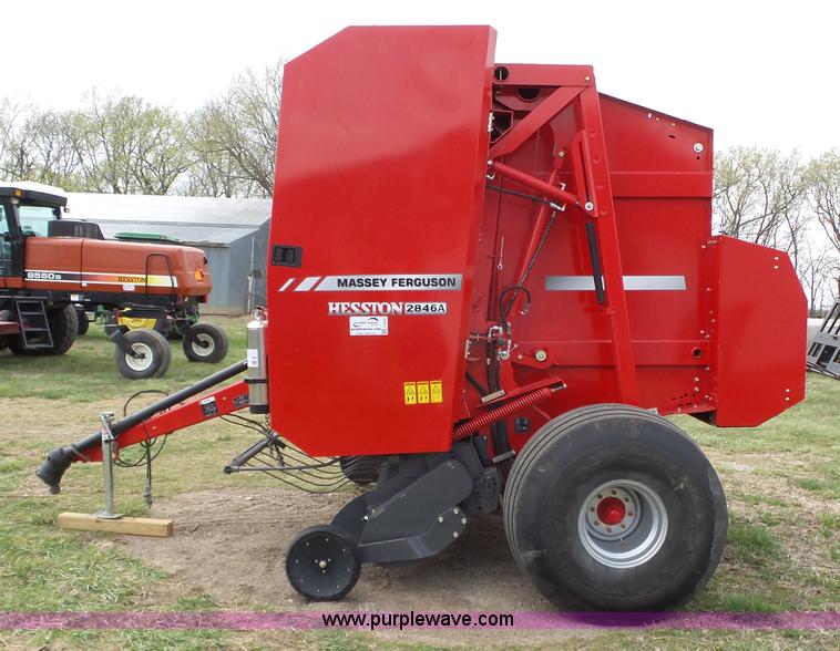 image for item L6293 2013 Massey-Ferguson Hesston 2846A round baler