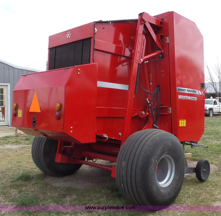 image for item L6293 2013 Massey-Ferguson Hesston 2846A round baler