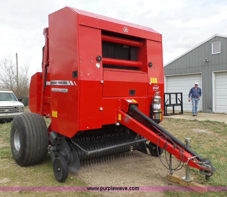 image for item L6293 2013 Massey-Ferguson Hesston 2846A round baler