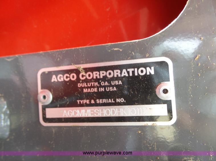 image for item L6293 2013 Massey-Ferguson Hesston 2846A round baler