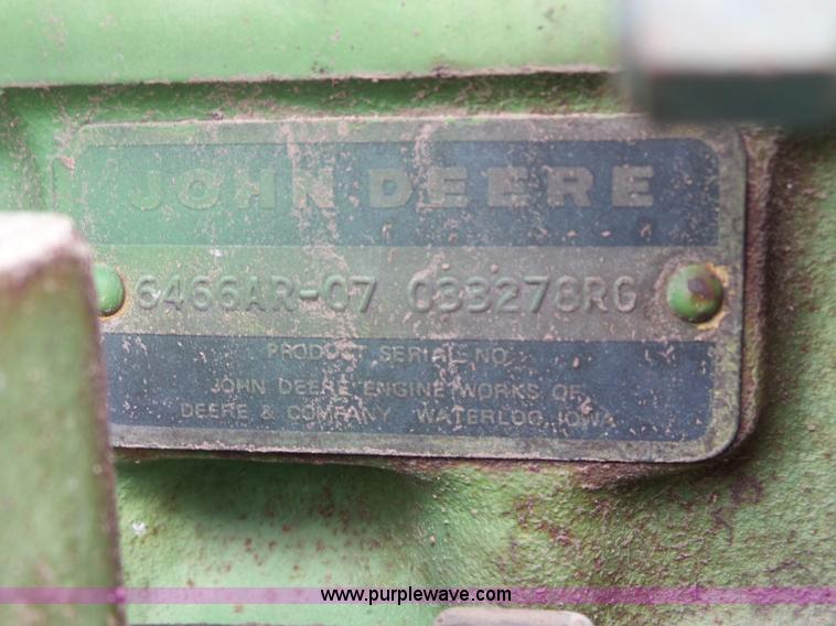 image for item L6294 1978 John Deere 4640 tractor