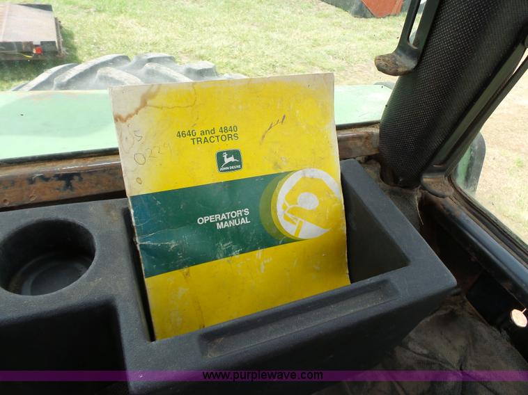 image for item L6294 1978 John Deere 4640 tractor