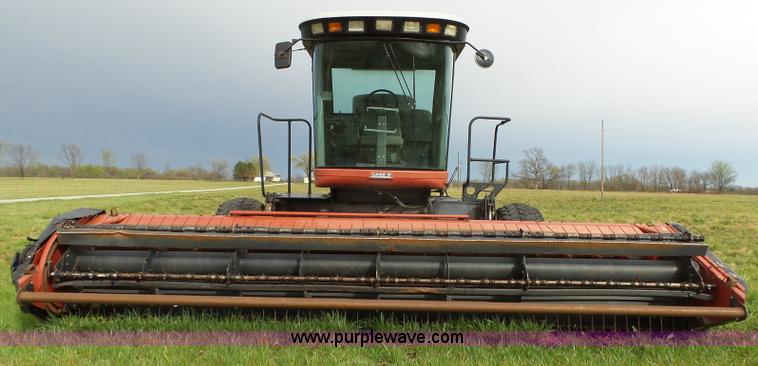 image for item L6298 1998 Case IH 8870 self-propelled windrower