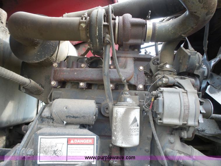 image for item L6298 1998 Case IH 8870 self-propelled windrower