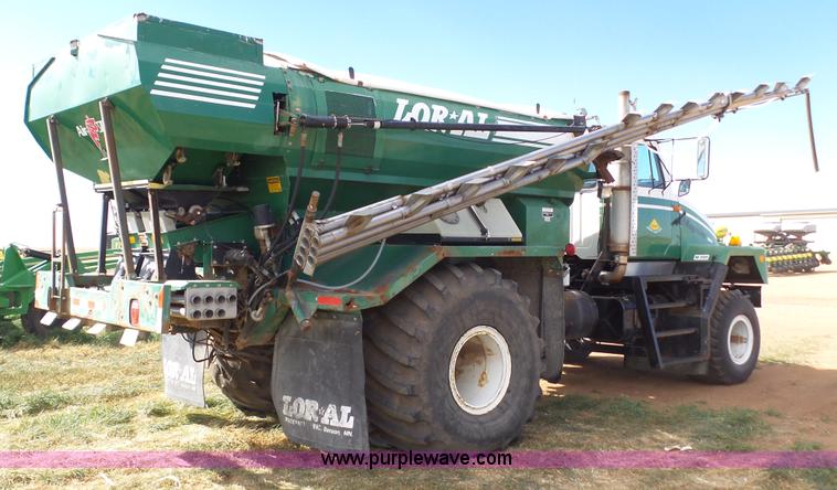 image for item L6529 1996 International 2554 Loral Magnum Air Max V applicator truck