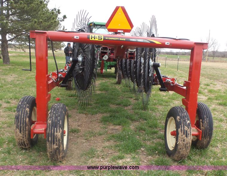 image for item L7360 2015 H&S BF1460 Hi-Capacity hay rake