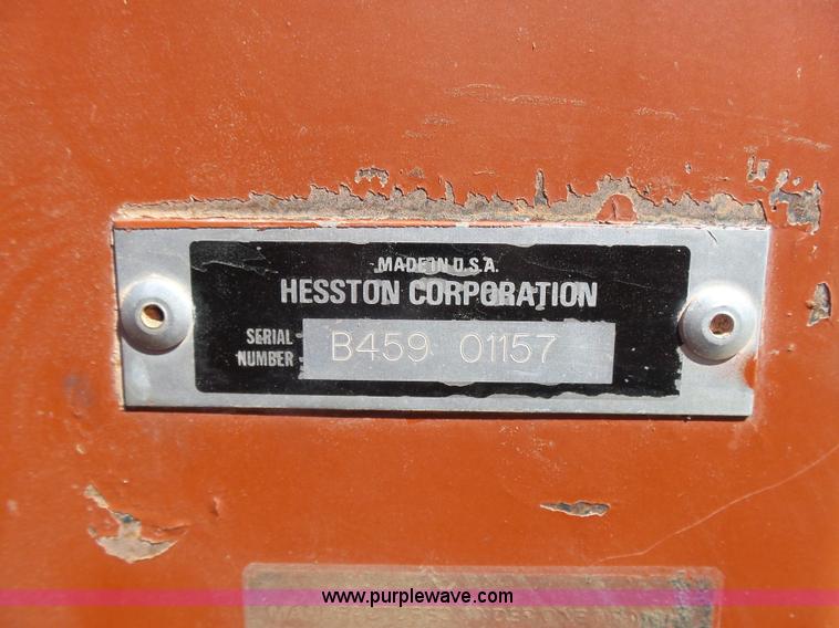 image for item L7425 Hesston 4590 inline small square baler