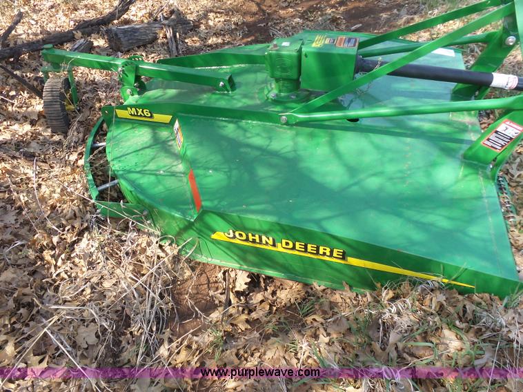 image for item L7427 John Deere MX6 rotary mower