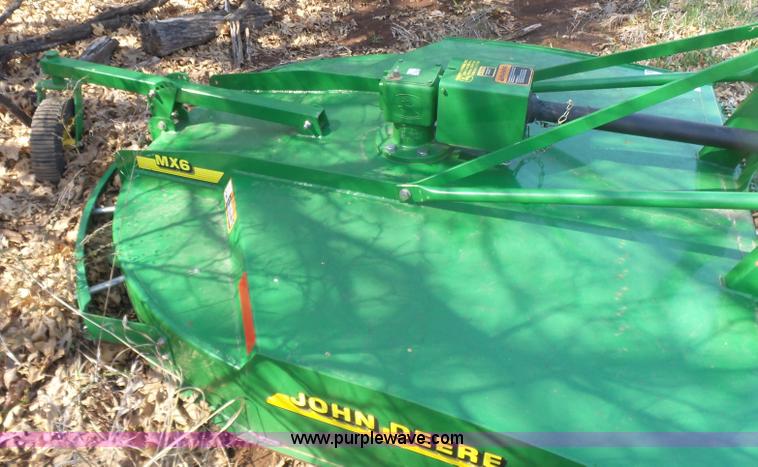 image for item L7427 John Deere MX6 rotary mower