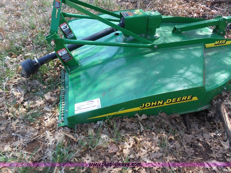 image for item L7427 John Deere MX6 rotary mower