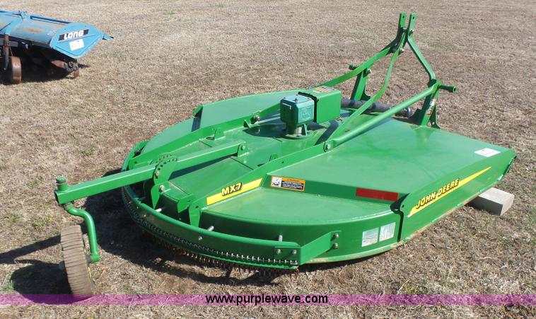 image for item L7429 John Deere MX7 rotary mower