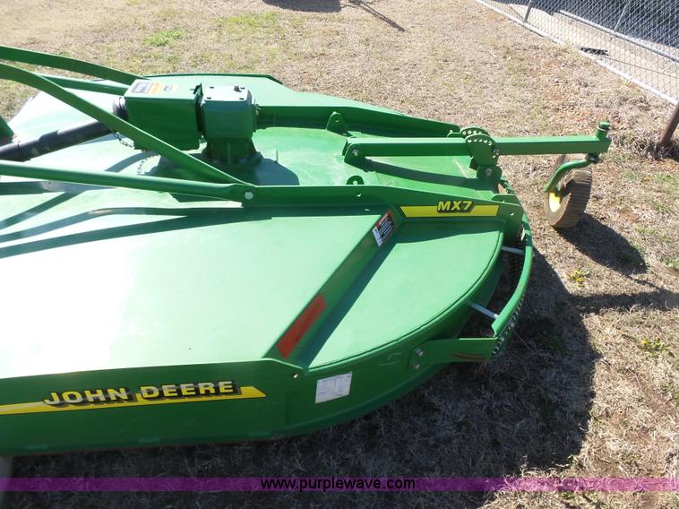 image for item L7429 John Deere MX7 rotary mower