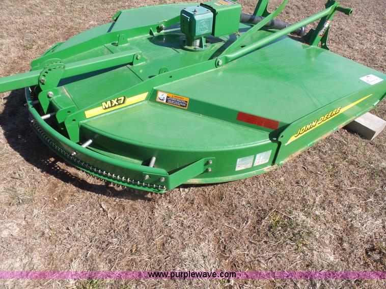 image for item L7429 John Deere MX7 rotary mower