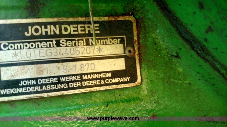 image for item L7452 John Deere 6420 tractor