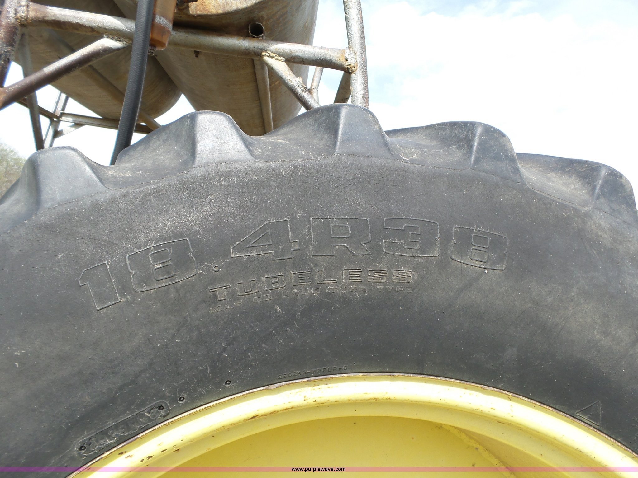 (2) Goodyear Dyna Torque 18.4R38 tractor tires in Girard, KS Item