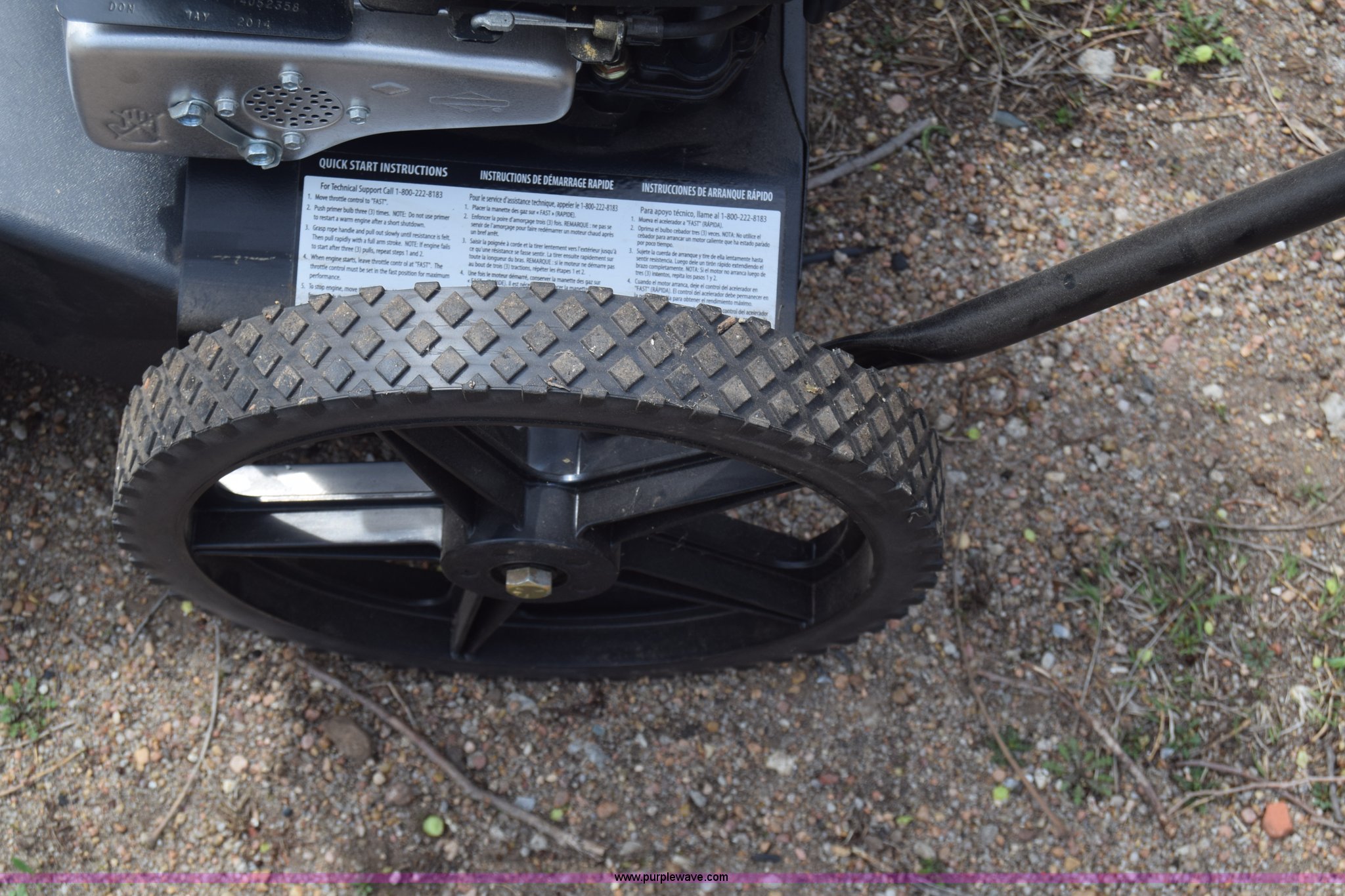 Countyline string trimmer in Inman, KS Item BW9467 sold Purple Wave