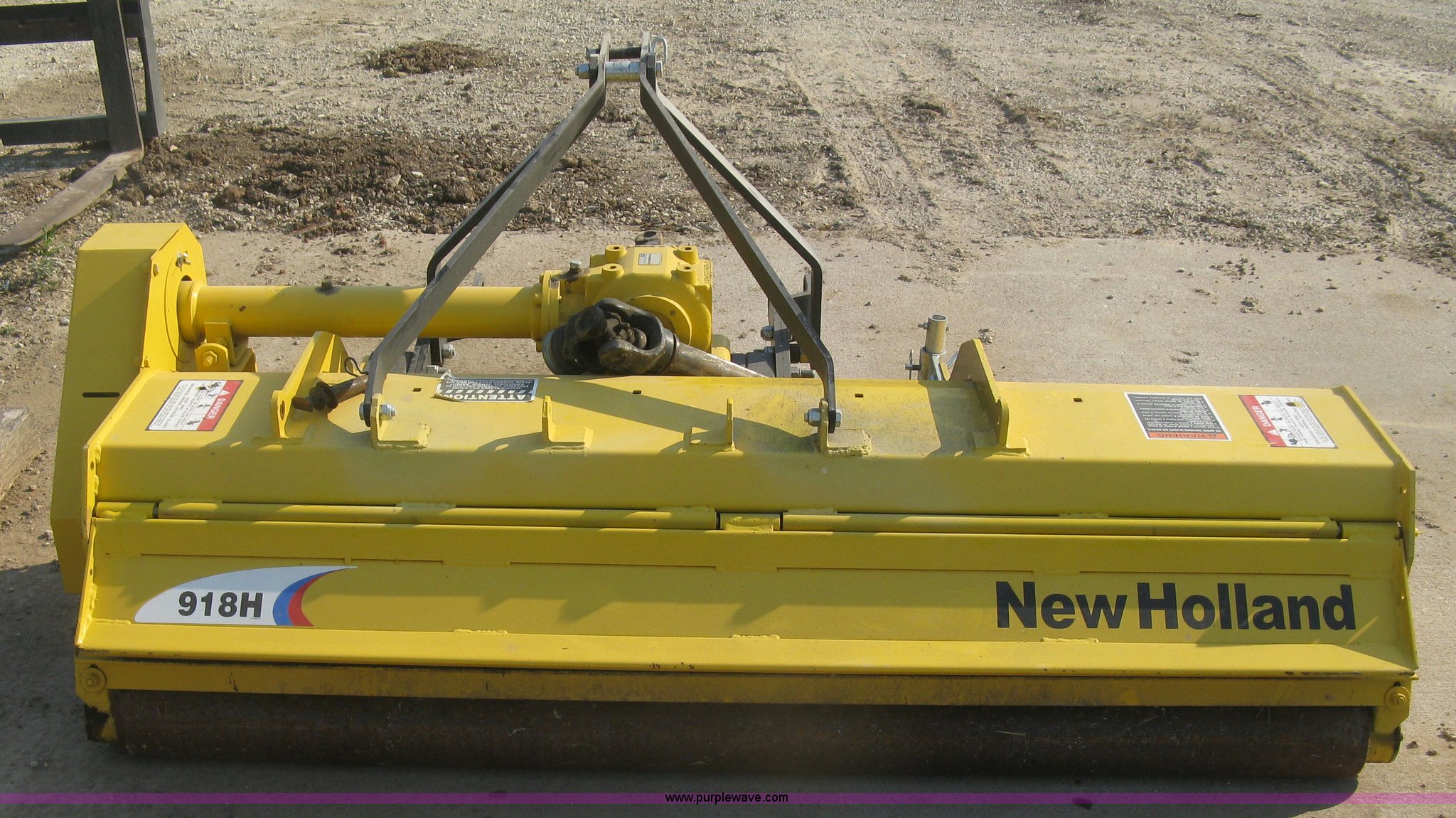 New Holland 918H flail mower in McPherson, KS Item J2828 sold