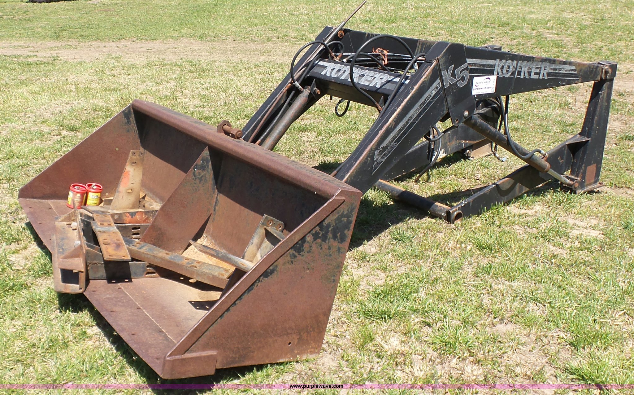 Koyker K5 loader in Stilwell, OK Item J7521 sold Purple Wave
