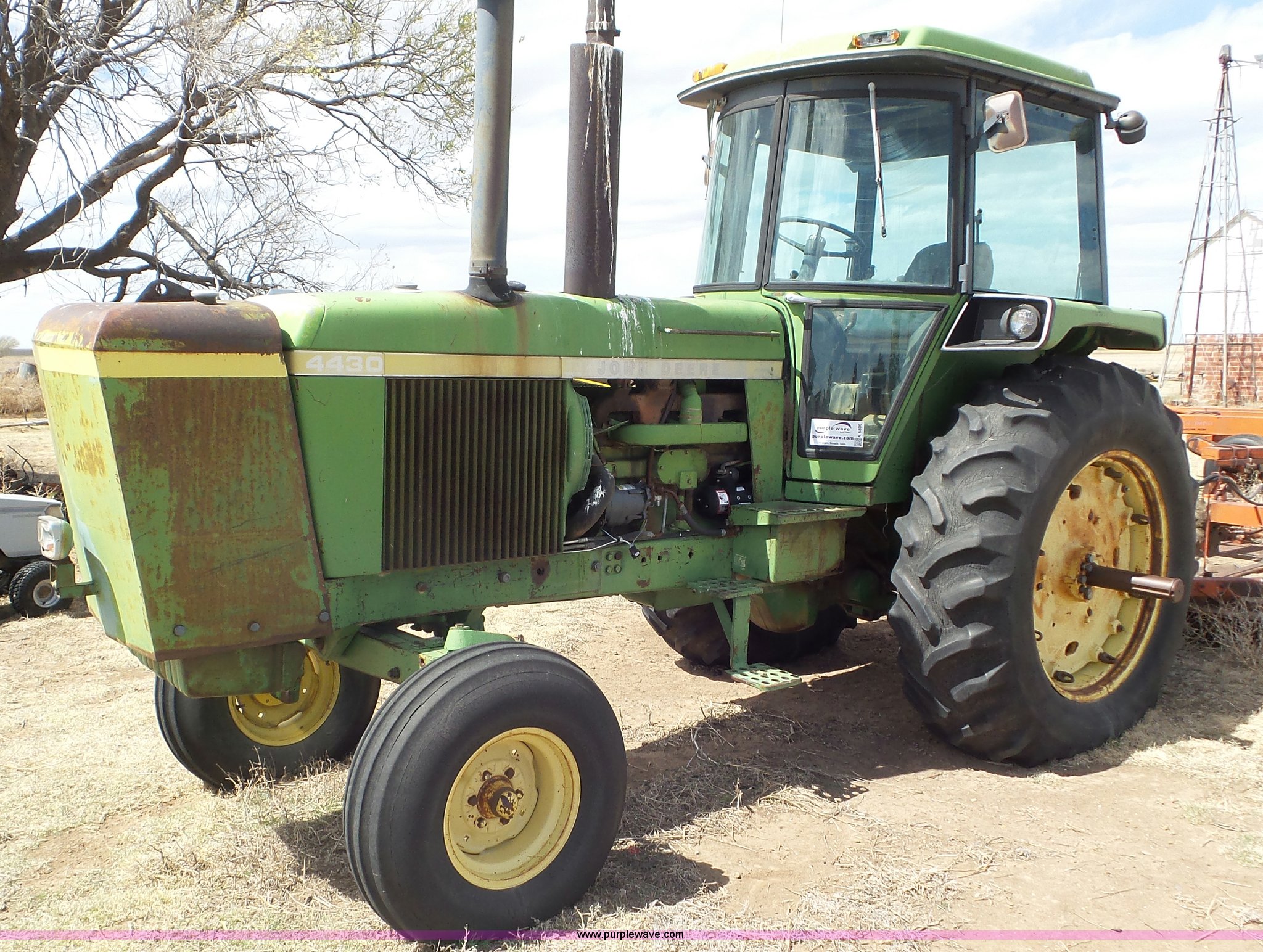 1973 John Deere 4430 tractor in Rolla, KS Item K6806 sold Purple Wave