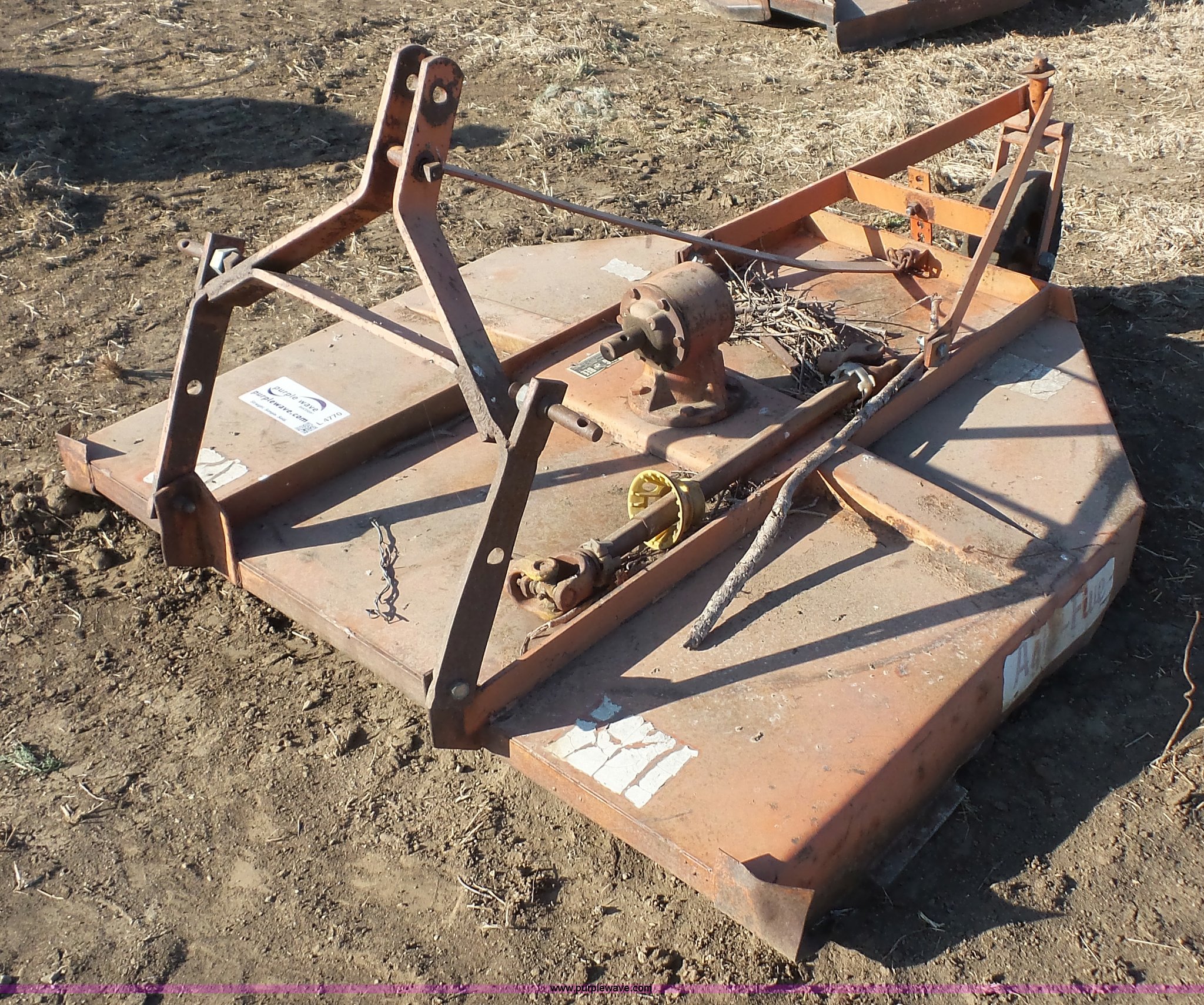 Big Bee rotary mower in Leavenworth, KS Item L4770 sold Purple Wave