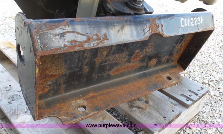 image for item AO9837 2006 Ditch Witch skid steer vibratory plow attachment