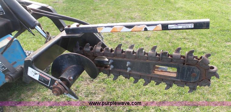 image for item AO9839 2004 Charles Machine Works Ditch Witch trencher attachment