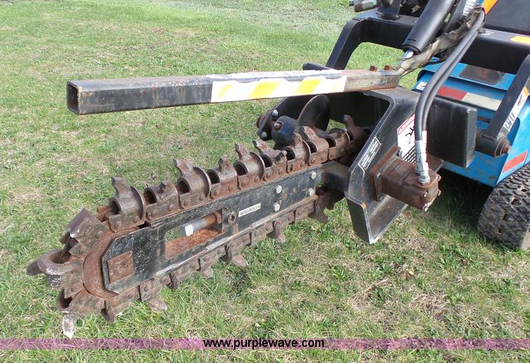 image for item AO9839 2004 Charles Machine Works Ditch Witch trencher attachment