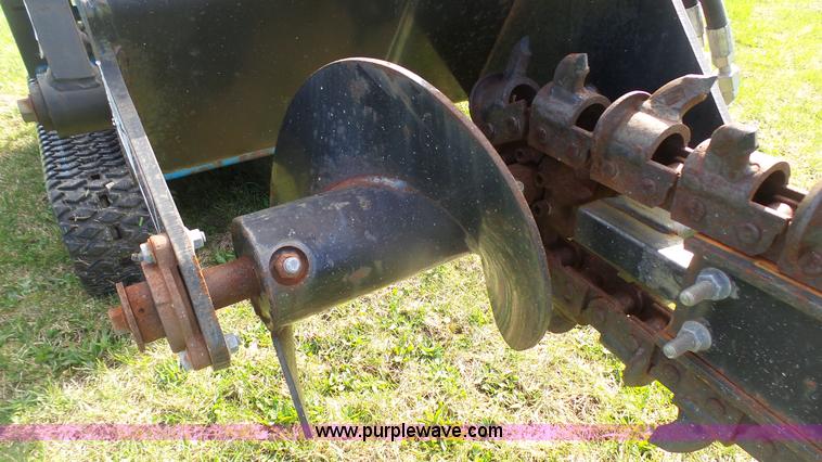 image for item AO9839 2004 Charles Machine Works Ditch Witch trencher attachment