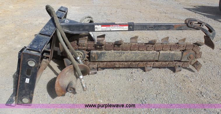 image for item BE9801 Bobcat LT313 skid steer trencher