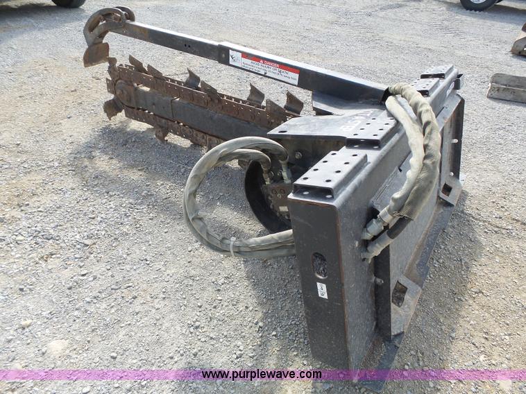 image for item BE9801 Bobcat LT313 skid steer trencher