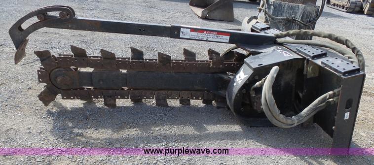image for item BE9801 Bobcat LT313 skid steer trencher