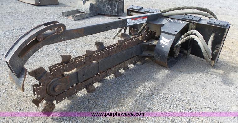 image for item BE9801 Bobcat LT313 skid steer trencher