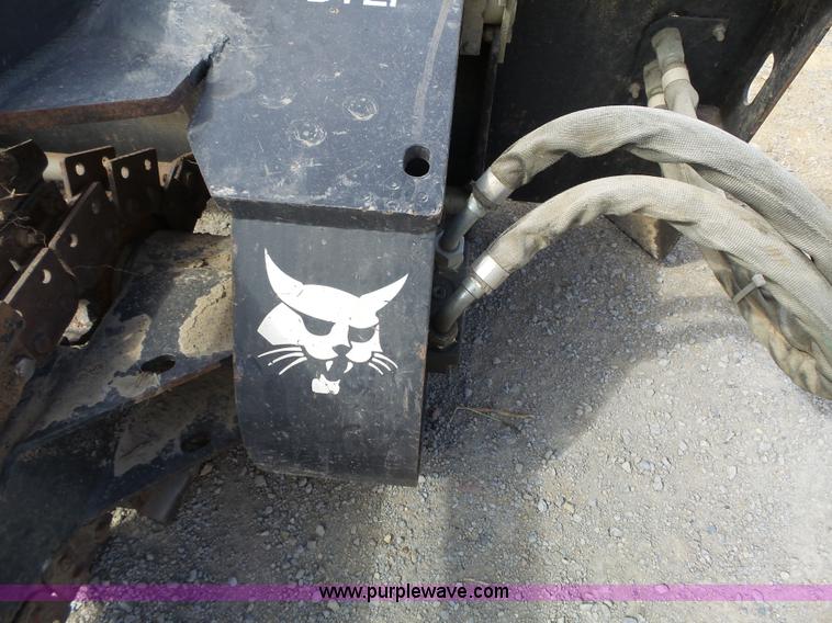 image for item BE9801 Bobcat LT313 skid steer trencher