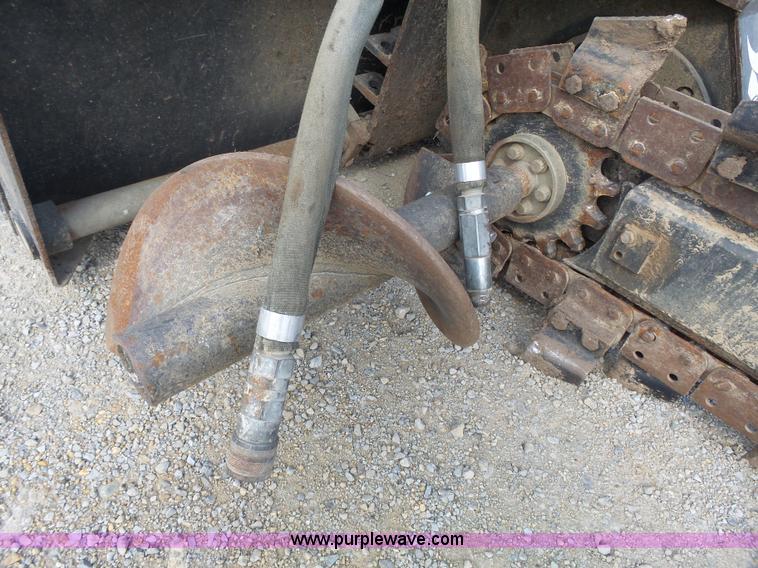 image for item BE9801 Bobcat LT313 skid steer trencher